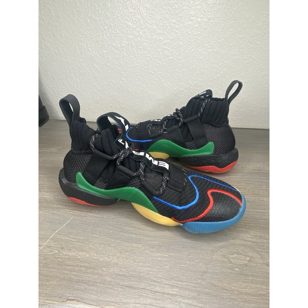 Adidas Pharrell Williams Crazy BYW Gratitude Empathy Black Multi G27805 Mens 8.5